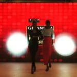 Natasha Suri Instagram – #dancemode#dramaqeens#runway#@sheelatiruchi#dancepartner..rehearsals  part 1