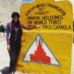 Natasha Suri Instagram – #changlapass .World’s third highest motorable road…is in Ladakh! Chang La Pass…17800 ft high in altitude!