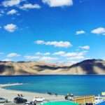 Natasha Suri Instagram - So gorgeous...almost like a painting! #pangonglake#ladakh