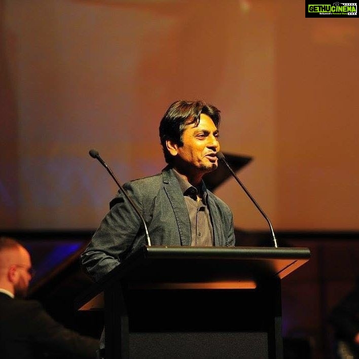 Nawazuddin Siddiqui Instagram - Thank You IFF of Melbourne for electing me as the Best Actor for Raman Raghav 2.0 Melbourne, Victoria, Australia