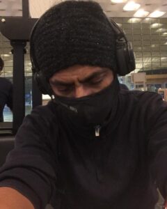 Nawazuddin Siddiqui Instagram - Off to London, aware of the tough conditions but... The Show Must Go On ! #SangeenStartsInLondon