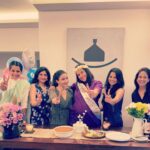 Neha Dhupia Instagram - I had no idea today’s day would pan out like this … the sweetest “surprise” baby 👶 shower 🤰 …. I have to say girls you caught your khufiya Dhupia totally off Gaurd… Followed by an evening with our favourite massis in the making. I love you all loads … agali baar surprise ke pehle thoda bata dena … 🤩😂here’s to the ones who made it and the ones we missed … all my love , always ❤️❤️❤️ @sakpataudi @radhika_nihalani @nandini79 @manmeetvohra @anxdhupia @babsdhupia @pdhupia @angadbedi @mehrdhupiabedi ❤️