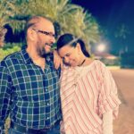 Neha Dhupia Instagram - #happybirthday pa … I love you with all my heart ❤️ … not writing much here caus you are in the next room and I ll say the rest in person over pineapple cake 😬 I love you pa … soooooooo much @pdhupia