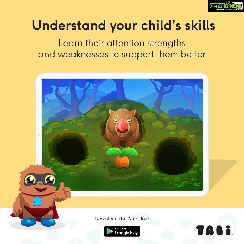 Neha Dhupia Instagram - 20 minutes of fun and engaging games can help you understand why your child isn’t concentrating or paying attention? The TALi app offers just that with its 20-minute assessment. Designed by industry experts and backed by more than 25-years of research, the TALi assessment results will let you know how your child’s concentration compares to their peers... Understand your child better by downloading the TALi app and taking the TALi assessment for free. #talihealth