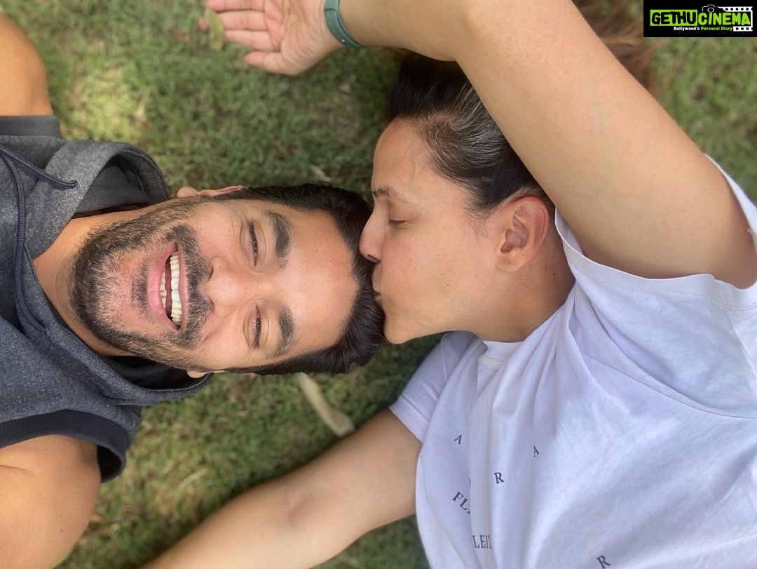 Neha Dhupia Instagram - The many moods of loving you my love ❤️... I wish we were together , I wish we were nt isolated , I wish I could hold you , I wish we could lie down under the shade of a big tree and talk about sweet nothing ... i wish I could watch our baby girl jump on you with uncontrollable excitement... I wish for so much but then again all I wish for is for you and everyone , everywhere to be healthy and happy. Happy anniversary my love ... see you on the other side ... stronger ❤️#thistooshallpass