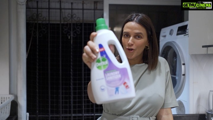 Neha Dhupia Instagram - Here’s a big shout out to @sakpataudi … omg…. What a surprise! You’ve always been my guiding light… but here’s a little sparkle of a secret to keep our loved ones protected. Now, you know it too! #AddDettolLaundrySanitizer @dettol.india