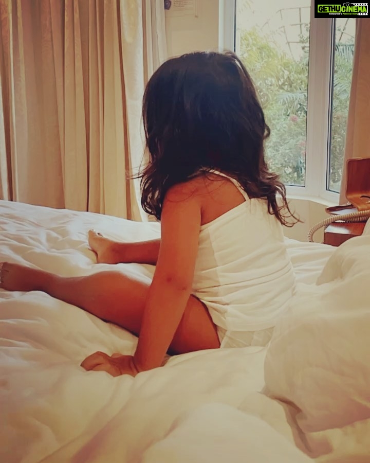 Neha Dhupia Instagram - #mondaymood ... Me trying to get out of bed .... #justcannot @mehrdhupiabedi ❤️😍