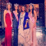 Neha Dhupia Instagram - Only a well balanced head can wear a crown 👑. ... congratulations girls ... onwards and upwards @manasa5varanasi @manika_sheokand @manyasingh993 ... #feminamissindia2020 @missindiaorg