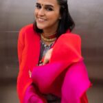 Neha Dhupia Instagram - In the Colors of the season 🎄 #christmascheer 😍 ... #ootd @kiranuttamghosh @azotiique @houseoftuhina styled by @gumanistylists muah @sonicsmakeup @hamidahairartis 📸 @thememoryalbum_ #nehadhupia