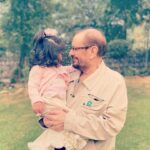 Neha Dhupia Instagram – Happy birthday pa @pdhupia … we love you loads … @mehrdhupiabedi wants a big piece of cake and lots of park time with her nanoooo …. ❤️❤️❤️❤️❤️