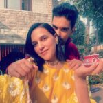 Neha Dhupia Instagram - #happydiwali from all of ours 😍 to all of yours ❤️