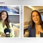 Neha Dhupia Instagram - Mother of two or three? 🤔😂🙌🏻 Here’s @theshilpashetty giving us all the deets!! 💁🏻‍♀️ Tune in to watch her let loose on latest episode of #NoFilterNeha Season 5, At Home Edition 💯 only on @jiosaavn co-produced by @wearebiggirl, with gifting partner @oneplus_india Head to the #linkinbio! #NFNS5 #NoFilterNeha #Season5 #NehaDhupia #HomeEdition #WorkFromHome #podcastsforeveryone #podcasting #podcastlove #podcastlife #Listenathome #LiveInYourLivingRoom #JioSaavnPodcasts #JioSaavn