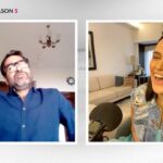 Neha Dhupia Instagram - Keep calm and listen on ✌🏻 to @pankajtripathi 🙌🙌🙌🙌🙌 On #NoFilterNeha Season 5, At Home Edition 💯 only on @jiosaavn co-produced by @wearebiggirl, with gifting partner @oneplus_india Head to the #linkinbio! #NFNS5 #NoFilterNeha #Season5 #NehaDhupia #HomeEdition #WorkFromHome #podcastsforeveryone #podcasting #podcastlove #podcastlife #Listenathome #LiveInYourLivingRoom #JioSaavnPodcasts #JioSaavn