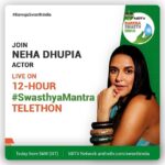 Neha Dhupia Instagram - We spoke #breastfeeding , #equalparenting and much more ... so happy to share that a community that started off as a mother’s breast feeding 🤱 story has become a community of mothers , fathers and experts that we are so proud of ... @freedomtofeed . An important point discussed today was the need to create more clean , convenient and hygienic places for moms to breastfeed . Also there should be no stigma or judgement attached to it. We @freedomtofeed believe in the #freedomtofeed. Thank you @ndtv @ndtvindia #drprannoyroy @angadbedi and @amitabhbachchan sir for helping us take this voice forward. 🤱💕 #swasthyamantra