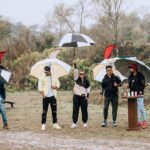 Neha Dhupia Instagram - The umbrella ☂️ academy .... tune into another exciting episode of @mtvroadies tonight at 7pm only on @mtvroadies 📸 @rjdeigg