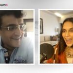 Neha Dhupia Instagram - One of Indian cricket’s 🏏 most legendary captains, find out all that Dada has to say on the latest episode of #NoFilterNeha season 5, At Home Edition! Exclusively on @jiosaavn pro! Co-produced by @wearebiggirl