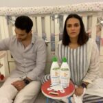 Neha Dhupia Instagram - For all the parents, the on- going pandemic has been a worrisome phase. But the Multipurpose Cleanser by @mamaearth.in is here to relieve your worries. From toys to teething accessories, it cleans everything and the chemical free formula makes it perfectly safe for babies. So go grab yours and don't forget to use my code "NEHAD20" for an extra 20% discount (valid on  www.mamaearth.in), also available on Amazon or Firstcry. Association by @bethetribe