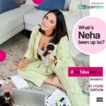 Neha Dhupia Instagram – Lockdown or no lockdown, the show must go on! We’re back with #NoFilterNeha Season 5, this time, FROM HOME! 👩🏻‍💻💗

Join me and your favourite celebrity guests as they chat about everything under the sun on this At Home Edition season … 
 Premiers soon on @jiosaavn Pro!
NFNS5 #NoFilterNeha #Season5 #NehaDhupia #HomeEdition co produced by @wearebiggirl