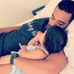 Neha Dhupia Instagram – Her happy place … in her daddy’s arms 💪 ❤️ … #happyfathersday Mehr ke papa … we love u so much ❤️❤️❤️❤️ @mehrdhupiabedi