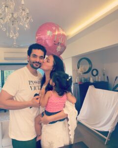 Neha Dhupia Instagram - Lockdown celebrations ... #mothersday and #weddinganniversary ... #family #satnamwaheguru 😇😍🙏
