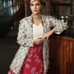 Neha Dhupia Instagram - When dressing up was a thing ! ... thank you @feminaindia #feminabrides #coverstory 📸 @meeteshtaneja #stayhomestaysafe