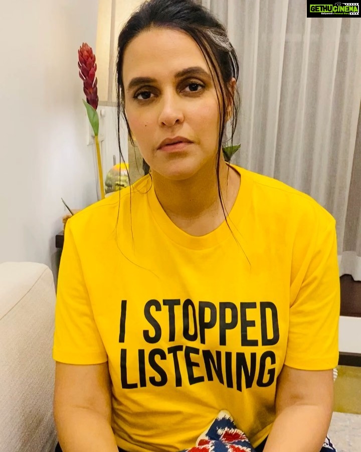 Neha Dhupia Instagram - Pretty in pink, handsome in blue, healthy in yellow. If you believe in gender equality, join a great new initiative called #ImwithYellow. All you have to do is PLEDGE. Go to http://bit.ly/38ZXqT7 It’s a cause, we all must support. @PregaNews we applaud you! If you believe boys and girls are equal, pledge and tag your friends in this post. I pledge, #ImwithYellow 💛 #ImwithYellow #genderequality #GenderNeutrality #PregaNews #WomensDay. Pledge on the Prega News website and unlock an exclusive surprise. www.preganews.com/imwithyellow