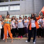 Neha Dhupia Instagram – I’m so glad I could be a part of Bio Oil Pregathon, the first-of its kind symbolic walk by pregnant women that made a world record under ‘India book of records’ by getting 375 women walking together. Encouraging all the moms-to be to take #BigLittleSteps towards self-love, reminding them of how they need to take care of their own selves too while nurturing the new life inside them was so motivational. The 1km walk with all the mommies-to be brought my memories afresh too! Kudos to Bio-oil for bring the mommy community together and giving them such a unique platform 🎈😍 @biooil_india 
#BigLittleSteps #BioOil #Pregathon #BioOilPregathon #SelfLove 📸 @thememoryalbum_ most importantly thank you my dearest @bindiya.dharia