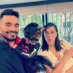 Neha Dhupia Instagram - Boo 👻… clearly half of us had the time to trick and the rest of us were busy with the treat 🤱😜 #halloween #4ofus #DhupiaBedi