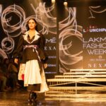 Neha Dhupia Instagram - Thank you @inifdcorporate and @lakmefashionwk for making me a part of the #inifdlaunchpad show ... loved walking as a showstopper for @dishu618 ... I have always been one to endorse and encourage up and coming designers and this one seemed just about right! ❤️ All the best team #nifdlaunchpad and @lakmefashionwk 📸 @thememoryalbum_ styled by @vinitamakhija and thank you @gumanistylists 💕