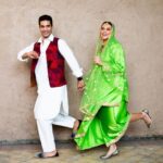 Neha Dhupia Instagram – Recreating #Raj ❤️ and #Simran 🦜 from #dilwaledulhanialejayenge … all for the love of @bindraamritpal … #90sthemeparty styled by @gumanistylists in @1469original 📸 @sardarsinghvirk muah @melwanishweta #styledwithgumani