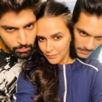 Neha Dhupia Instagram - May the best man win! #arvindvashishth vs #vayuraghavan ... @insideedgeamazon season2 jus dropped like it’s hot 🔥 tune into @primevideoin now and play along! @angadbedi @tanujvirwani @sayanigupta @vivekoberoi #shotoniphone11promax