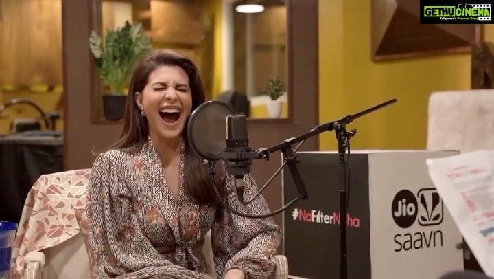 Neha Dhupia Instagram - @jacquelinef143 talks everything from kelas 🍌 to @katyperry and all the men she has been stalking on @instagram ... on a brand new episode of #nofilternehaseason4 only on @jiosaavn co produced by @wearebiggirl 😍🤟... link in bio 👆