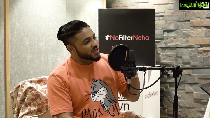 Neha Dhupia Instagram - Raaaaa se Raftaaaarrrrrr .... listen to a brand new episode of #nofilternehaseason4 with @raftaarmusic ๐ค๐ฟ๐ฃonly on @jiosaavn co produced by @wearebiggirl ... link in bio ๐