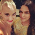 Neha Dhupia Instagram - What a fun night ... thank you @karanjohar ... @katyperry you kept us all #chainedtotherhythm 🌟🔥