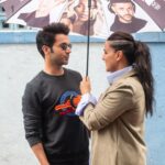 Neha Dhupia Instagram – He’s a chameleon on screen and a crazy cinephile off screen. . . Please welcome to #NofilterNeha, #Nofilterrajkumar! Listen 👂 up exclusively on @jiosaavn co produced by @wearebiggirl .. link in bio 👆🚀