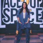 Neha Dhupia Instagram - Went and hung out on the sets of #aceofspace2 ... Tune into #aceofspace2 today and tomorrow at 6pm only on @mtvindia to find out more about the madness! 🔥😎 #ootd in @twopointtwostudio styled by @gumanistylists muah @elishab_mua hair by #Esther #styledwithgumani