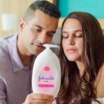 Neha Dhupia Instagram - Believe it or not, Motherhood has the greatest potential influence in human life. When I became a mother it was the best day of my life. Angad and I, make well informed choices for our baby daughter. we choose only the best care for her skin and that's why we trust Johnsons. Its recommended by doctors. We do read the back of pack of all products to be assured and Johnsons claims 100% ingredients listed on the back of pack which contain no Parabens no Formaldehyde and definitely no harmful chemicals. The baby lotion keeps her skin nourished all day and all their products are clinically proven mild. It's so mild and gentle on her skin and that's why we choose gentle and we choose Johnson's @johnsonsbabyindia for our girl.