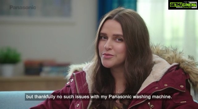 Neha Dhupia Instagram - Choosing a holiday destination is not a piece of cake with your partner. I wish we could go to a place that is both hot and cold, but it is just a wishful thinking that otherwise has come true for me with the new 5-Star rated #PanasonicWashingMachine which is equipped with the flexible 2 Way Washing Technology with built-in heater. #HotAndColdWash @panasonic_india