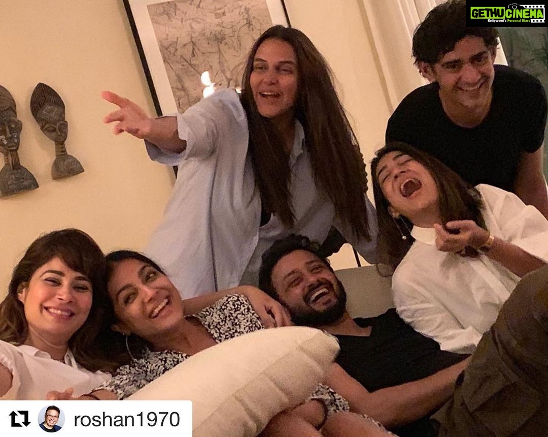 Neha Dhupia Instagram - #Repost @roshan1970 with @get_repost ・・・ What’s life without a few laughs
