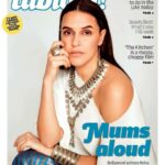 Neha Dhupia Instagram - So chuffed ... thank you @gulfnewstabloid for making #freedomtofeed your cover story ... this means so much... ❤️🤱@gulfnews @freedomtofeed