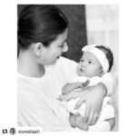 Neha Dhupia Instagram - Thank you for sharing your story ... we promise to take this beyond a week .. ❤️🤱#freedomtofeed #Repost @sweataah with @get_repost ・・・ Happy to be sharing my #breastfeeding story on this #worldbreastfeedingweek. When Zahra was born, one thing I was sure of was breastfeeding her. At first I didn’t know what I was getting myself into. It was painful, exhausting, latching was a struggle, but at the same time it felt wonderful. The bond we share through breastfeeding can’t be explained in words. One particular incident that comes to mind when I think of my breastfeeding struggles is on our third day at the hospital, a nurse came to give my baby her last dose of antibiotics. She had to be on antibiotics as she was born 24 hours after my membrane ruptured. The nurse had to call for help as she was unable to find her vein to change her IV and eventually took her to a different room. More than an hour later she came back saying they were still unable to find baby’s vein as she was hungry and dehydrated. She gave me two options: pump or give formula. I chose to pump. 15 minutes of pumping and still no milk. She said I wasn’t producing any milk so I might not be feeding her anything for 3 days. Shocked and disheartened, me and my husband had no choice but to opt for formula. In spite of knowing it takes 3-4 days before you produce enough milk, I was convinced I wasn’t producing any and opted for formula. Next day my lactation nurse Kathy came to my room to apologize for what we had to go through, and for the wrong information that nurse gave us. She said I was producing more than enough. I continued my journey of breastfeeding after that. Not every mother is lucky to have someone like Kathy to guide her through this wonderful and most difficult journey of breastfeeding. I know many incidents where a mother gave up breastfeeding because she didn’t have the right help. I’d recommend every mother who choose to breastfeed to do proper research and get help from a lactation nurse if they can. And if you choose not to breastfeed for your sanity or other reasons it is totally okay too. One shouldn’t be judged for the choices they make, breastfed or not. Lastly, I want to suppor
