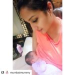 Neha Dhupia Instagram - Wow Four kids firstly #standingapplause ... and also thank you for lending your voice to #freedomtofeed ... n now we need it husband #Hirens version #fathersforfreedomtofeed #freedomtofeed ❤️🤱 #Repost @mumbaimummy with @get_repost ・・・ It’s #worldbreastfeedingweek and I’m so glad to even share my journey! . . My breast feeding journey has been a super long, tough, exhausting, calming and crazy all together. . With four kids.. giving into each ones special needs, all my experiences were different. 11 years ago. Breast feeding almost felt like taboo. I remember sitting and feeding my baby anywhere and had people stare at me if I did that in public. Why are we ashamed to feed our own child?? Why do people look at us with such shock? . . 11 years and 4 babies later, things have progressed. Which I’m happy about for us moms. To even voice and have an opinion about it and have a platform like this to talk about. .thankyou @nehadhupia @freedomtofeed for raising such a platform!! . I remember with each baby. After my 4th c-section and the post traumatic pain I went through I have slept in hospital beds where I literally lay in exhaustion and the nurses have come every two hourly to feed the baby because I dint have the strength to even sit up and feed. Felt like a cow! But just the feel and touch of my baby on me was enough to pull through each day. . . Breast feeding is honestly one of the best bonds you could have with your child. I always remember my husband @hirenkakad asking me. What does it feel like?? In amazement. And I’d say it’s magical. The very fact that you’re the only source of nutrition for your baby. Raises the bar for every mother out there. . . #freedomtofeed
