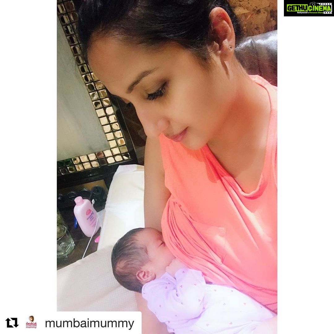 Neha Dhupia Instagram - Wow Four kids firstly #standingapplause ... and also thank you for lending your voice to #freedomtofeed ... n now we need it husband #Hirens version #fathersforfreedomtofeed #freedomtofeed ❤️🤱 #Repost @mumbaimummy with @get_repost ・・・ It’s #worldbreastfeedingweek and I’m so glad to even share my journey! . . My breast feeding journey has been a super long, tough, exhausting, calming and crazy all together. . With four kids.. giving into each ones special needs, all my experiences were different. 11 years ago. Breast feeding almost felt like taboo. I remember sitting and feeding my baby anywhere and had people stare at me if I did that in public. Why are we ashamed to feed our own child?? Why do people look at us with such shock? . . 11 years and 4 babies later, things have progressed. Which I’m happy about for us moms. To even voice and have an opinion about it and have a platform like this to talk about. .thankyou @nehadhupia @freedomtofeed for raising such a platform!! . I remember with each baby. After my 4th c-section and the post traumatic pain I went through I have slept in hospital beds where I literally lay in exhaustion and the nurses have come every two hourly to feed the baby because I dint have the strength to even sit up and feed. Felt like a cow! But just the feel and touch of my baby on me was enough to pull through each day. . . Breast feeding is honestly one of the best bonds you could have with your child. I always remember my husband @hirenkakad asking me. What does it feel like?? In amazement. And I’d say it’s magical. The very fact that you’re the only source of nutrition for your baby. Raises the bar for every mother out there. . . #freedomtofeed