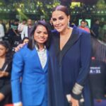 Neha Dhupia Instagram - History has been made by this unbelievable woman... congratulations @duteechand ... you are a legend in the making! #jaihind