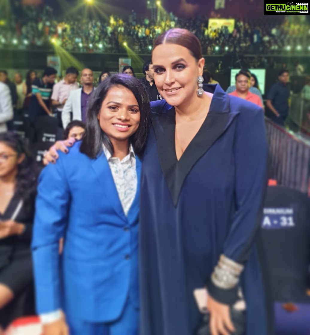 Neha Dhupia Instagram - History has been made by this unbelievable woman... congratulations @duteechand ... you are a legend in the making! #jaihind
