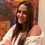 Neha Dhupia Instagram - Let's stand together for the future of India. Take the Bajaj Finserv #StrikeOutChampionship challenge and work together to fight against the issues that are plaguing our children. I am doing my bit, are you? Take the #StrikeOutChampionship challenge no. 1. Visit http://bit.ly/StrikeOutChampionship and simply follow the instructions to submit your entry. Share your entry on social media tagging @Bajaj_Finserv in your post & use #StrikeOutChampionship. Share your referral code with as many friends as possible and help us strikeout.