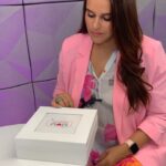 Neha Dhupia Instagram – So I just received this lovely #MysteryBox from @TheMomMandate … And I’ve got to say – this is amazing!
0% Parabens, 0% Talc and 0% Dyes!
That too with such a mild fragrance! I can’t guess the brand this is, can you? Let me know in the comments below, final results out on 10th June!