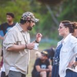 Neha Dhupia Instagram - Intense moments call for intense chats ... @rannvijaysingha convincing me to try one sip of his coffee ☕️🤣😆😃 find out if I did or didn’t on another exciting episode of #roadiesrealheroes tonight at 7pm on @mtvindia . 💥🤘🏿💪 📸 @rjdeigg