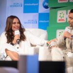 Neha Dhupia Instagram - Loved sharing stage at @unwomen summit ... with this amazing lot ... discussing #genderequality and the all important question , that as men and women are we ready to #sharetheload ? Thank you @ariel.india n @proctergamble for this wonderful opportunity . #weseeequal 📸 @nitisharoraofficial