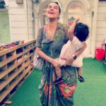 Neha Dhupia Instagram - Throwback to a time when our little girl was not even a year old and attended her first day of learning and Playschool @toddenindia … upto now when she is 2 years and 10 months and slowly inching back to her play dates at school. The world has gone thru so much and our children have been deprived time in person with other children and their teachers … but as we live in hope that things will be back to normal soon for our little ones the one force that has been unstoppable have been their teachers. Thank you for working so positively, patiently and tirelessly thru it all. #happyteachersday to the ones who teach my little girl everyday not just at school but outside if it and #happyteachers to the ones I learn from each and every day. ❤️